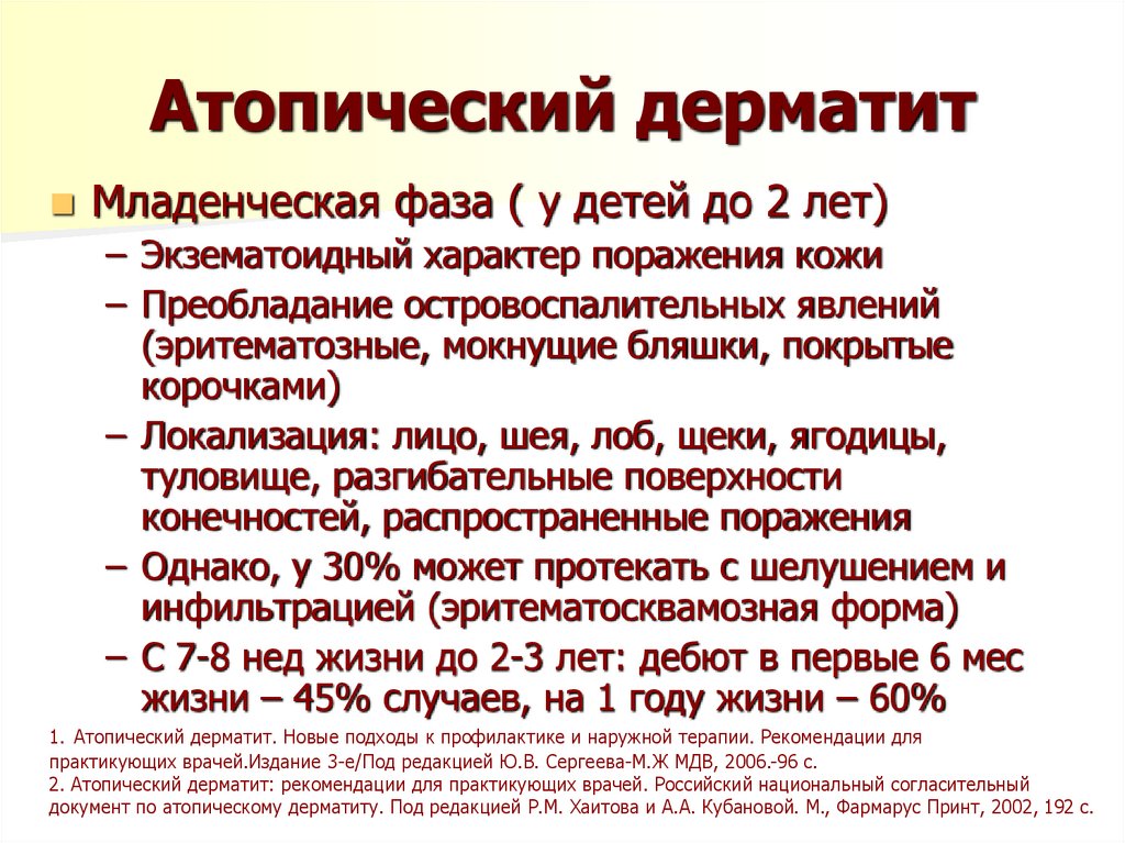 Атопический дерматит