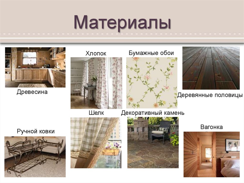 Материалы