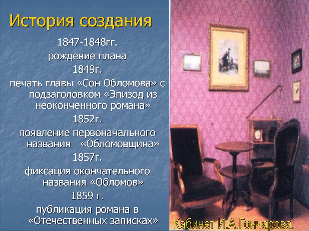 История создания