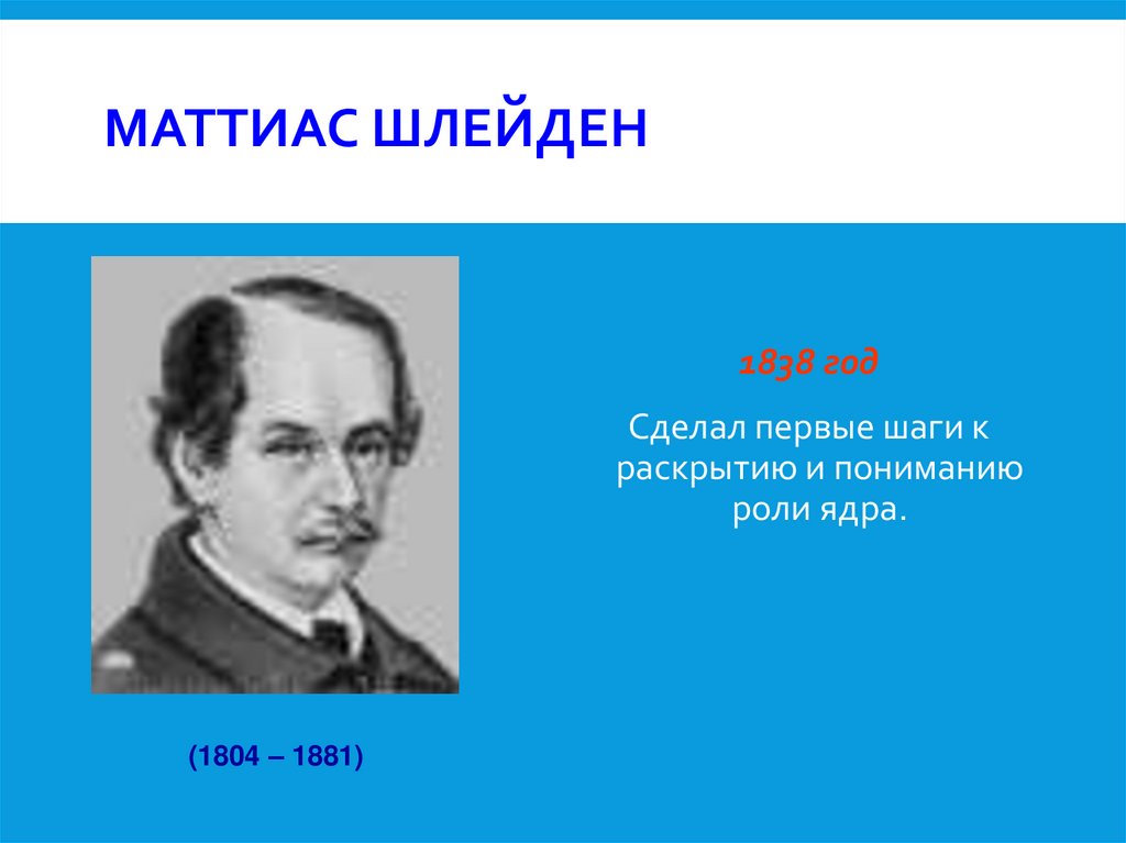 Маттиас Шлейден