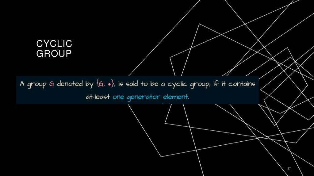 Cyclic Group