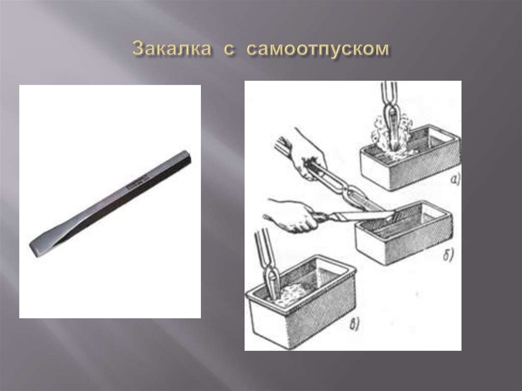Закалка с самоотпуском