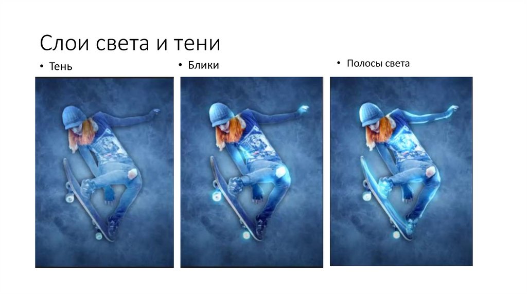 Слои света и тени