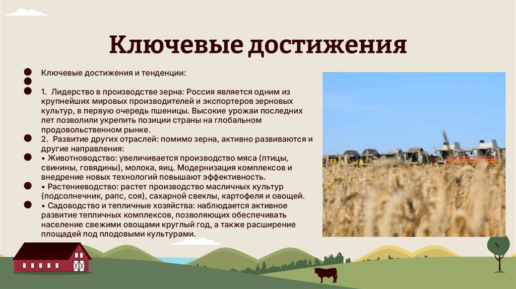 Ключевые достижения