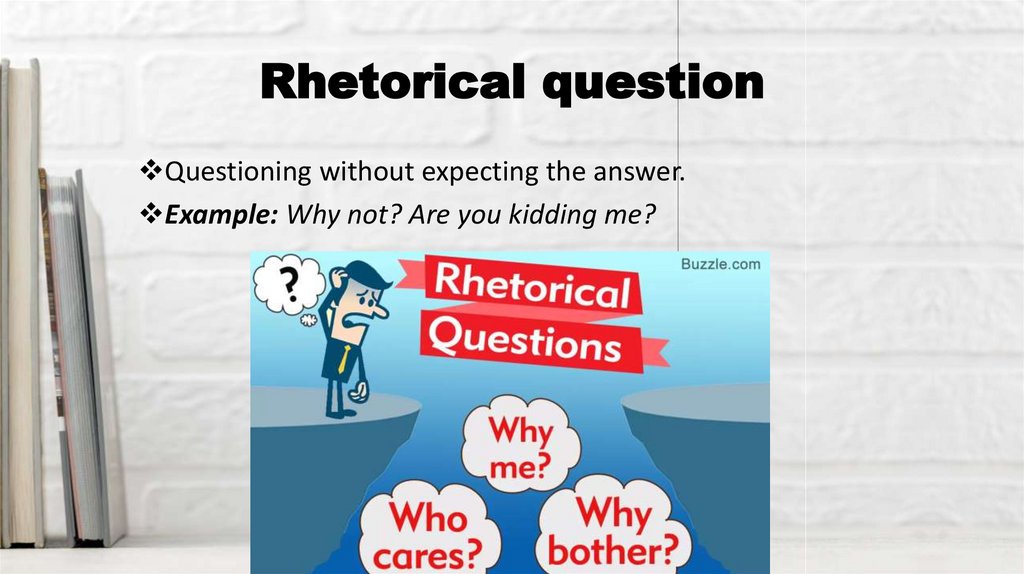 Rhetorical question