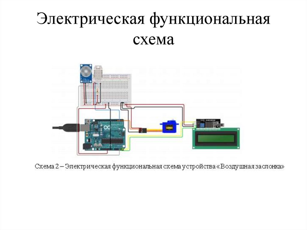 Электрическая функциональная схема