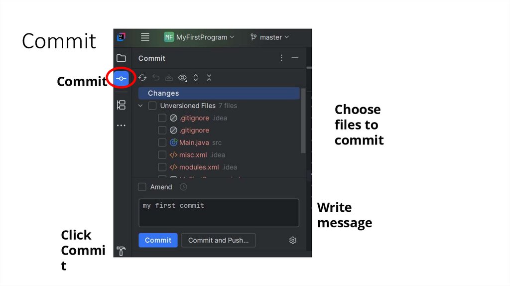 Commit