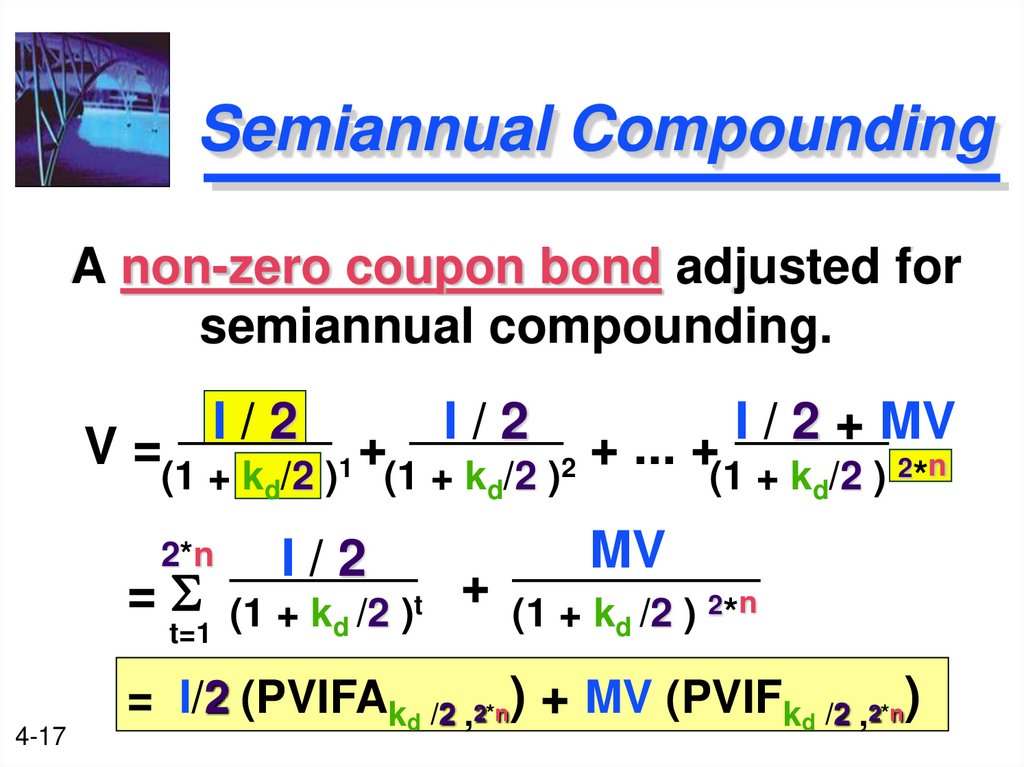 Semiannual Compounding