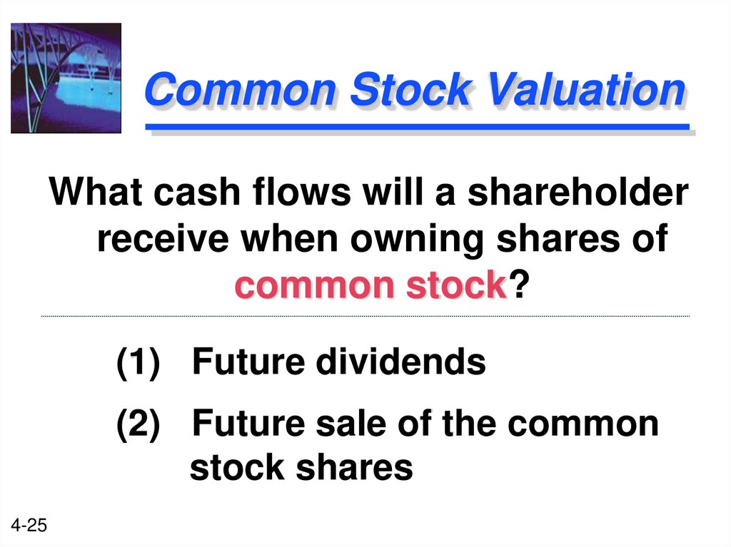 Common Stock Valuation