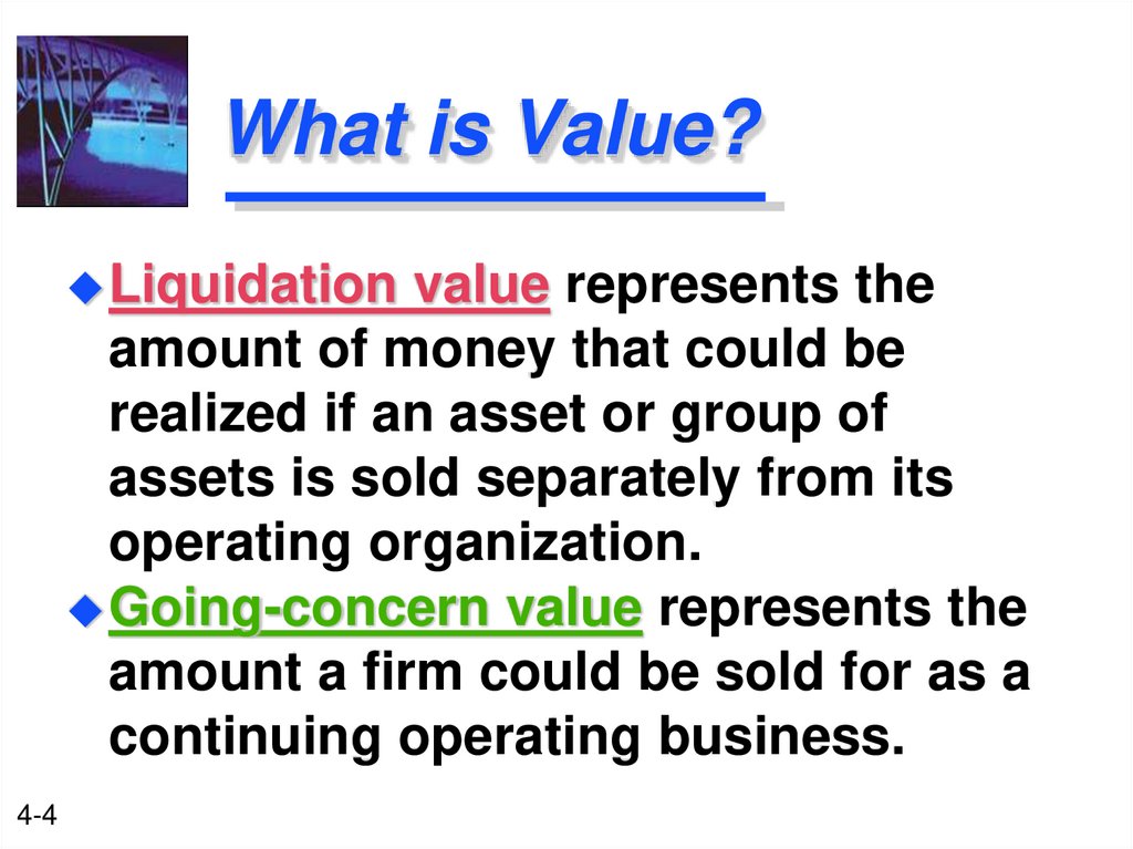 What is Value?