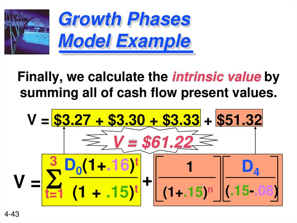 Growth Phases Model Example