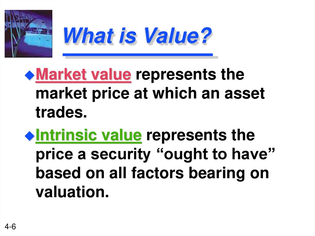 What is Value?