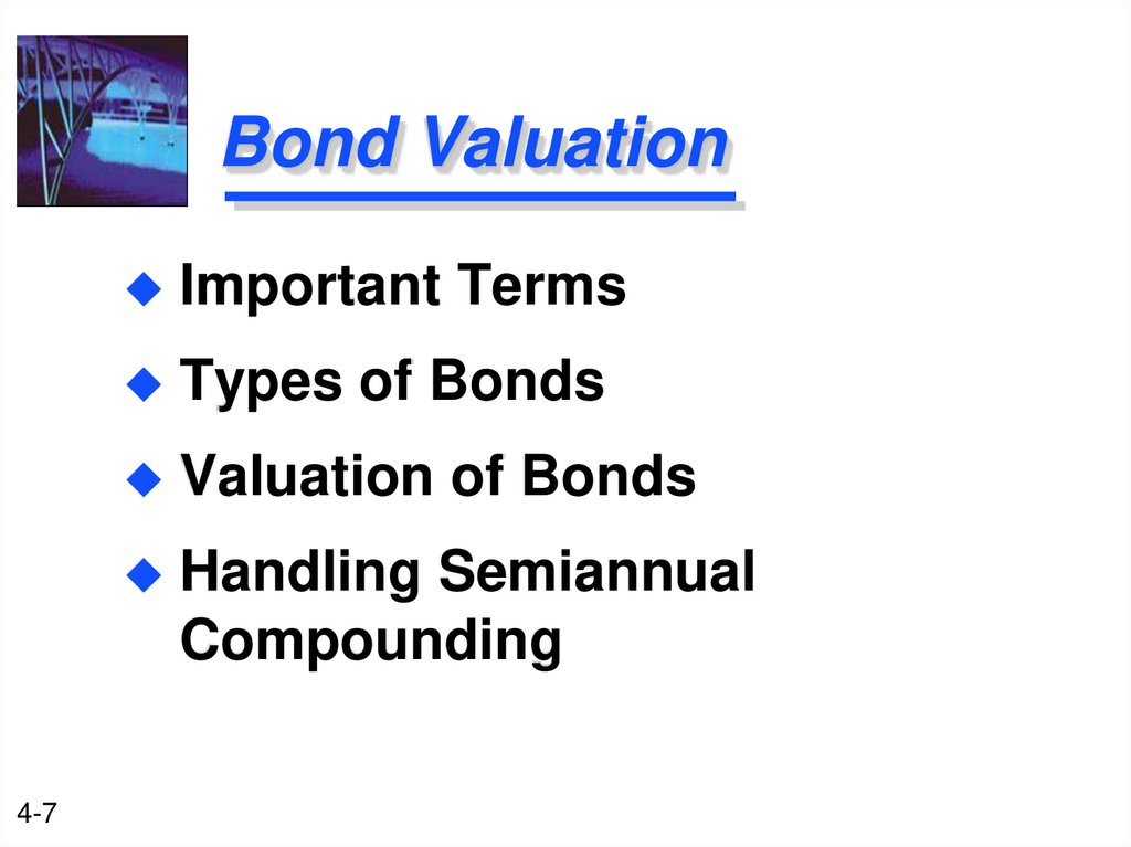 Bond Valuation
