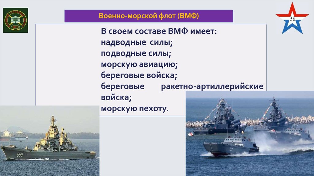 Военно-морской флот (ВМФ)