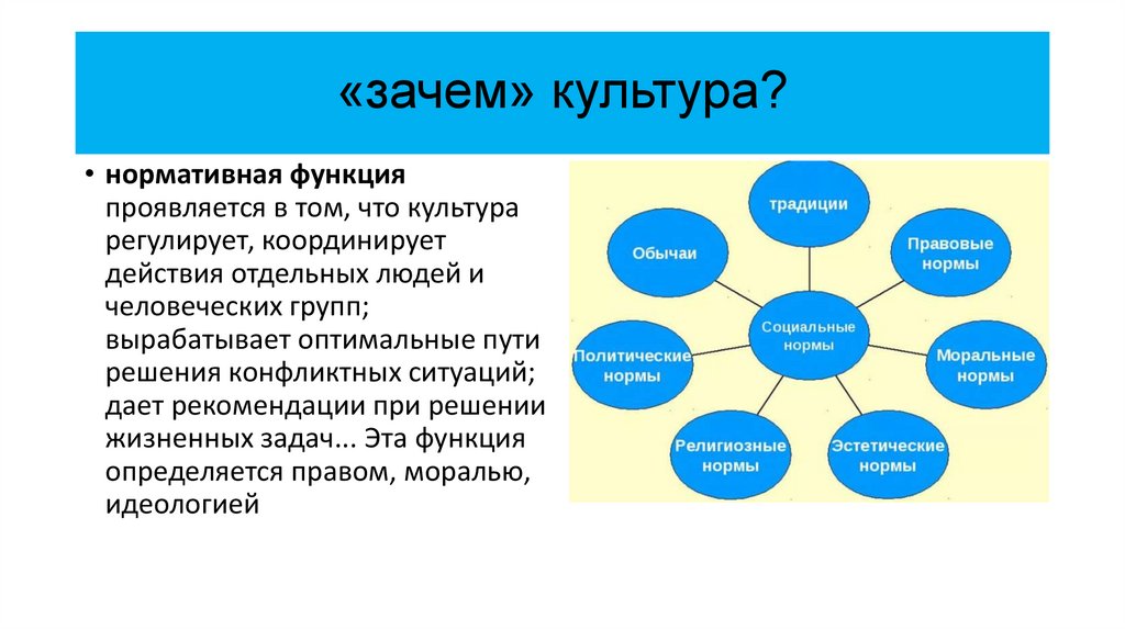 «зачем» культура?