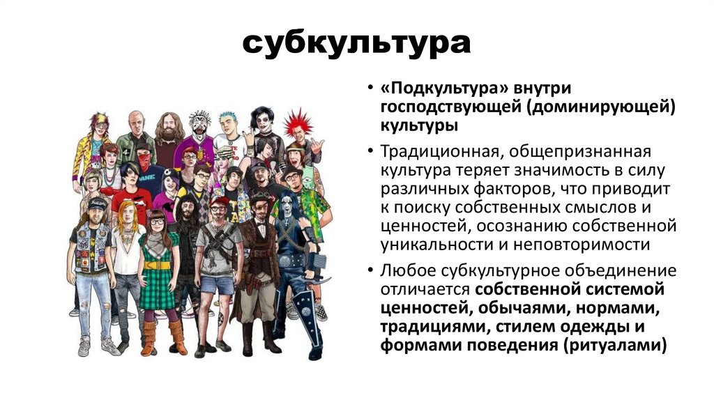 субкультура