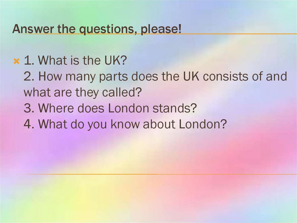Answer the questions, please!