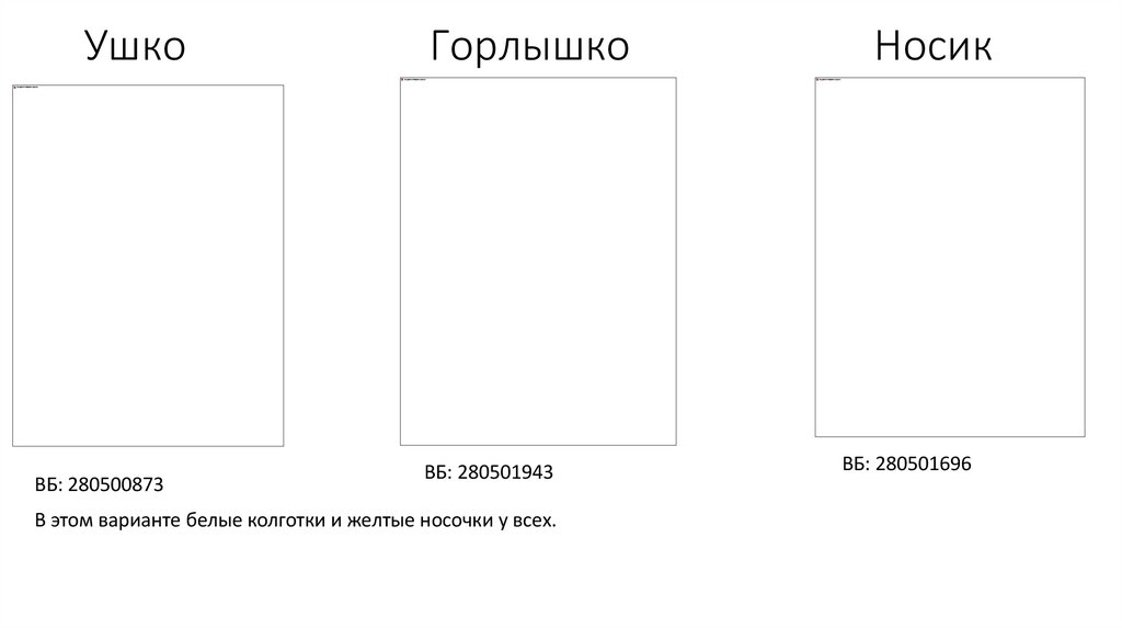 Ушко Горлышко Носик