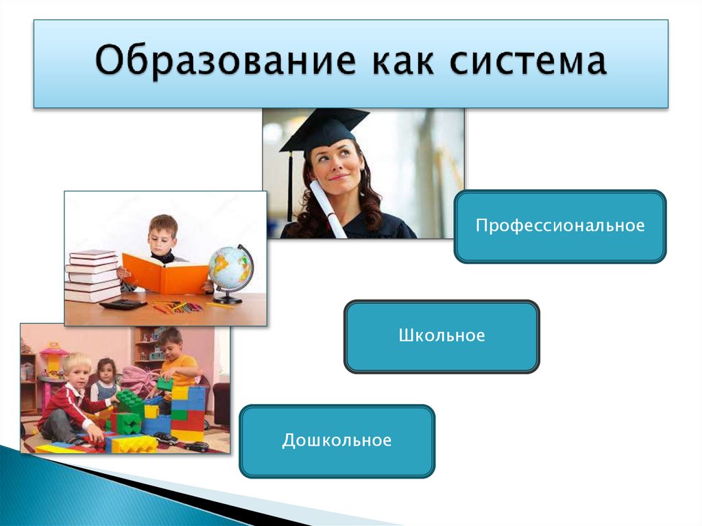 Образование как система