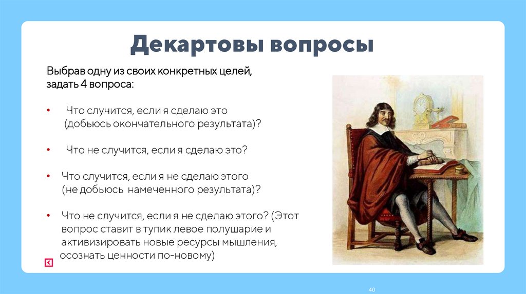 Декартовы вопросы