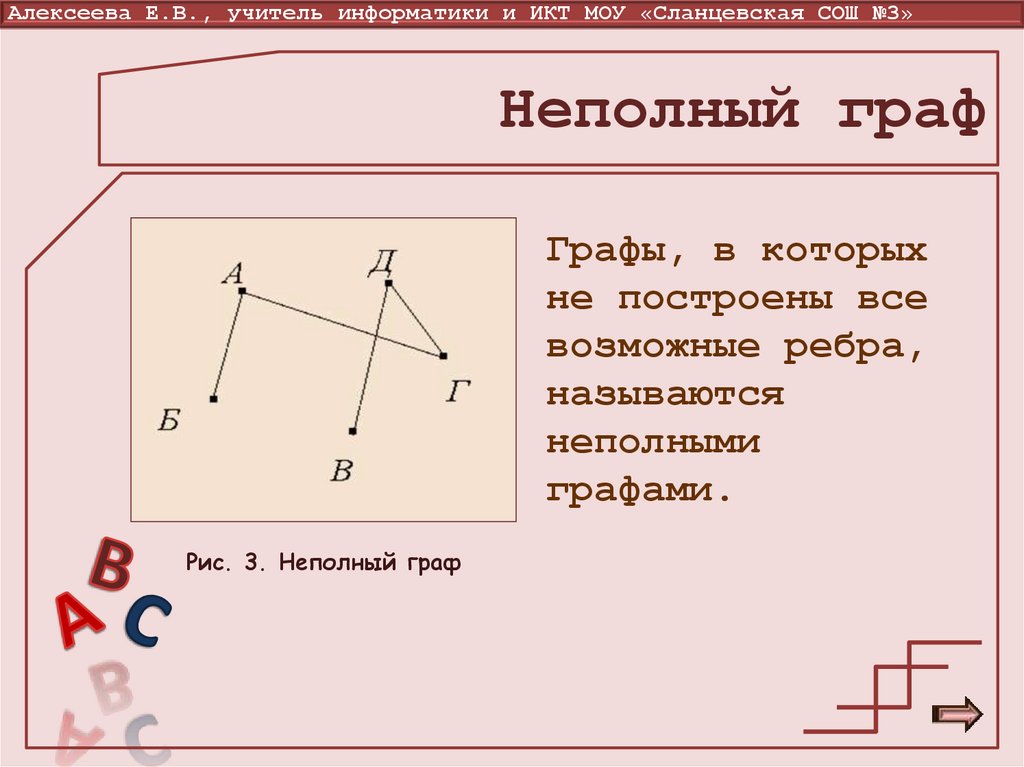Неполный граф
