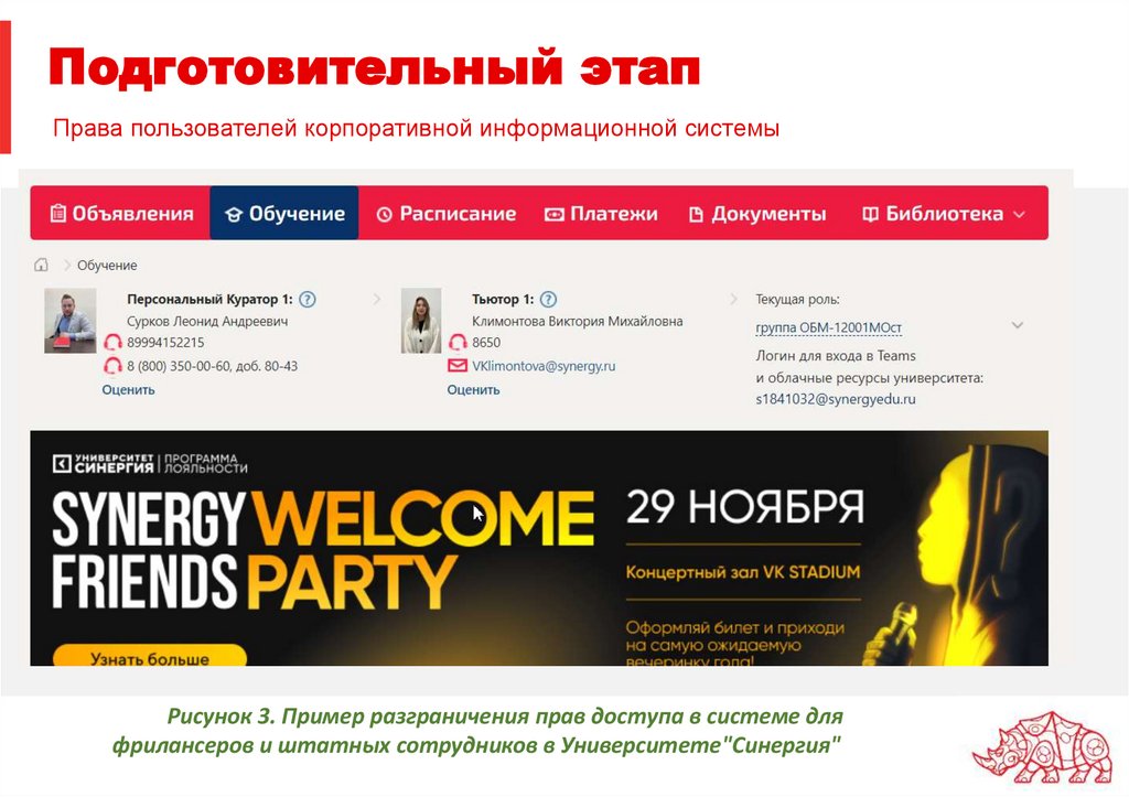 Подготовительный этап