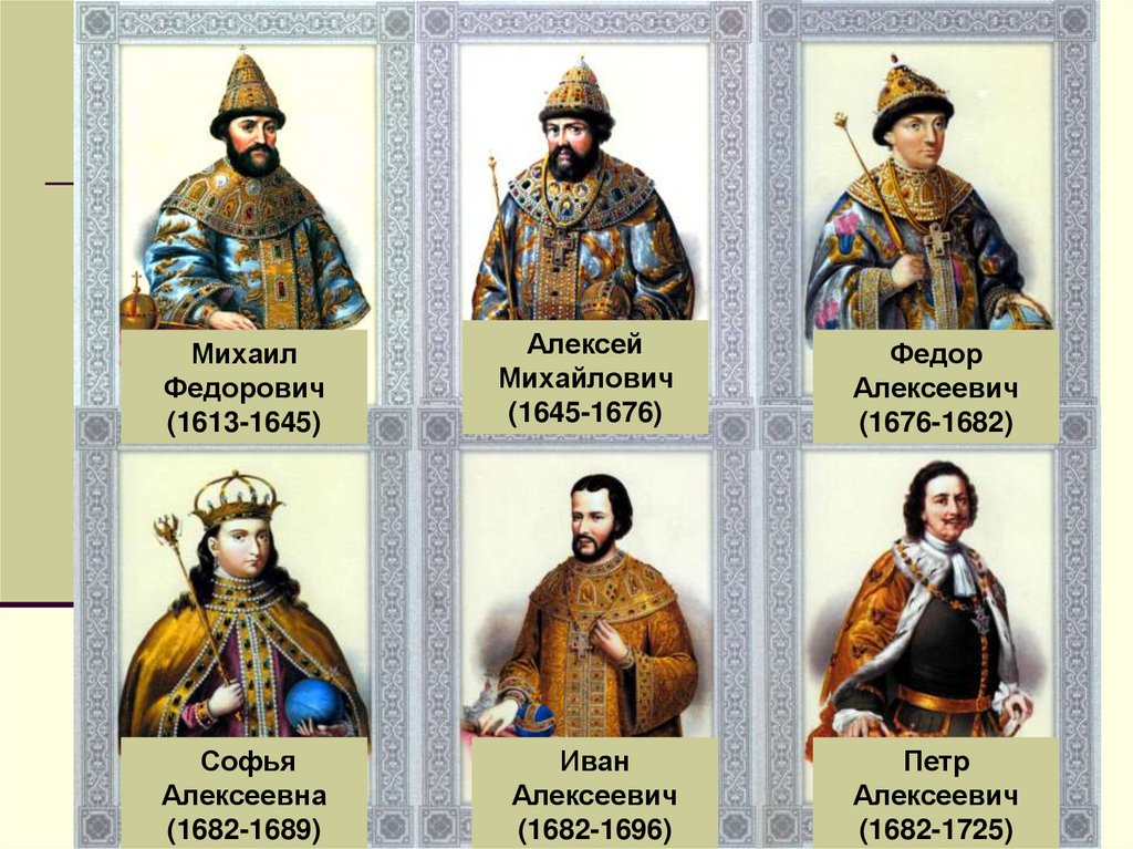 Первые Романовы