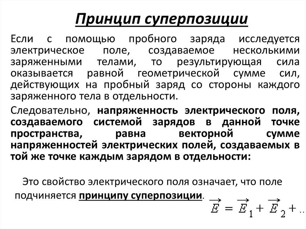 Принцип суперпозиции