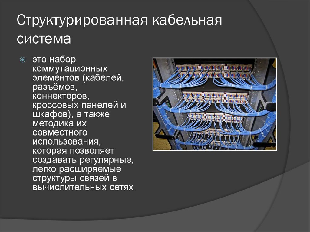 Структурированная кабельная система