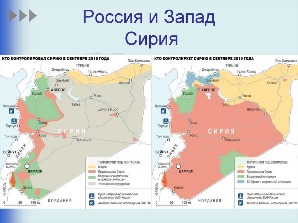 Россия и Запад Сирия