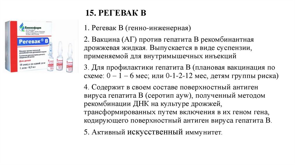 15. РЕГЕВАК В