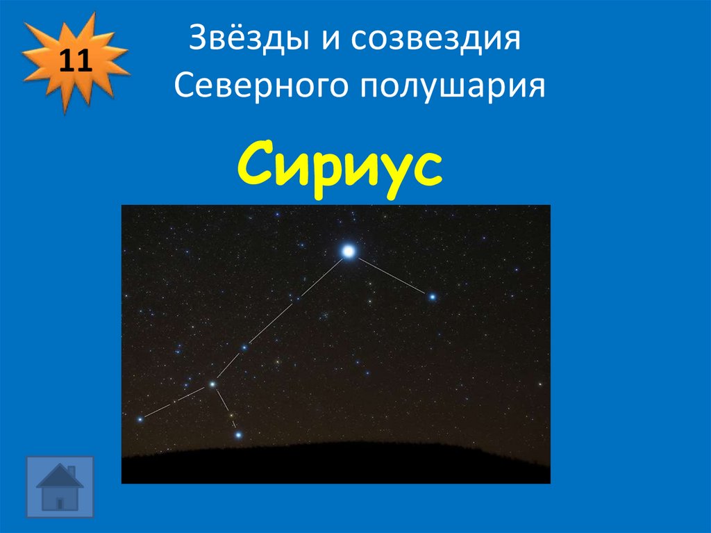 Звёзды и созвездия Северного полушария