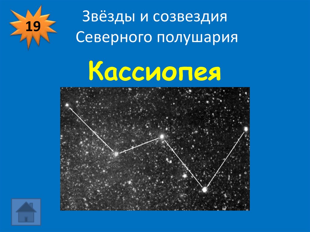 Звёзды и созвездия Северного полушария