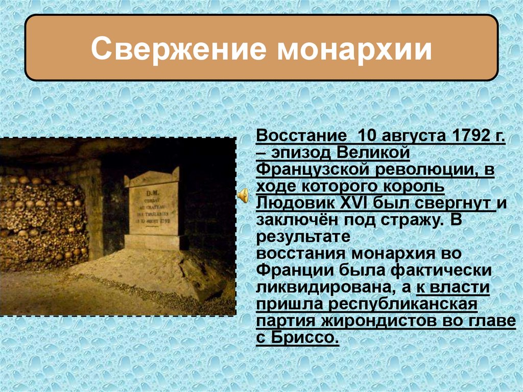 Свержение монархии