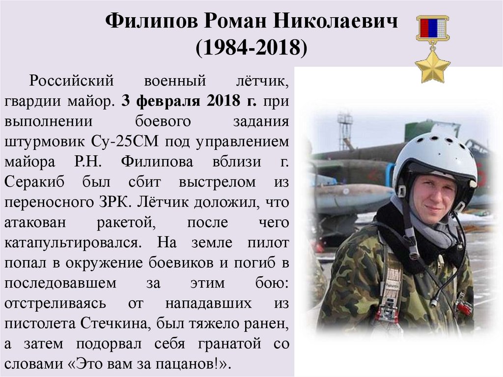 Филипов Роман Николаевич (1984-2018)