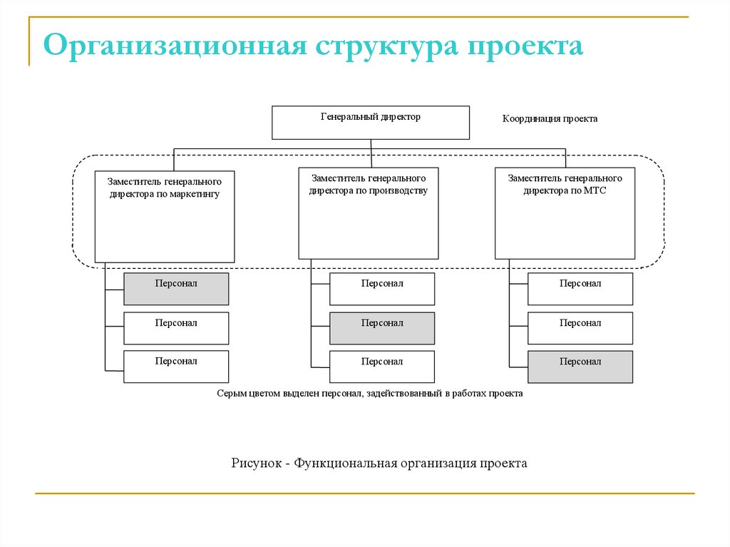 Организационная структура проекта