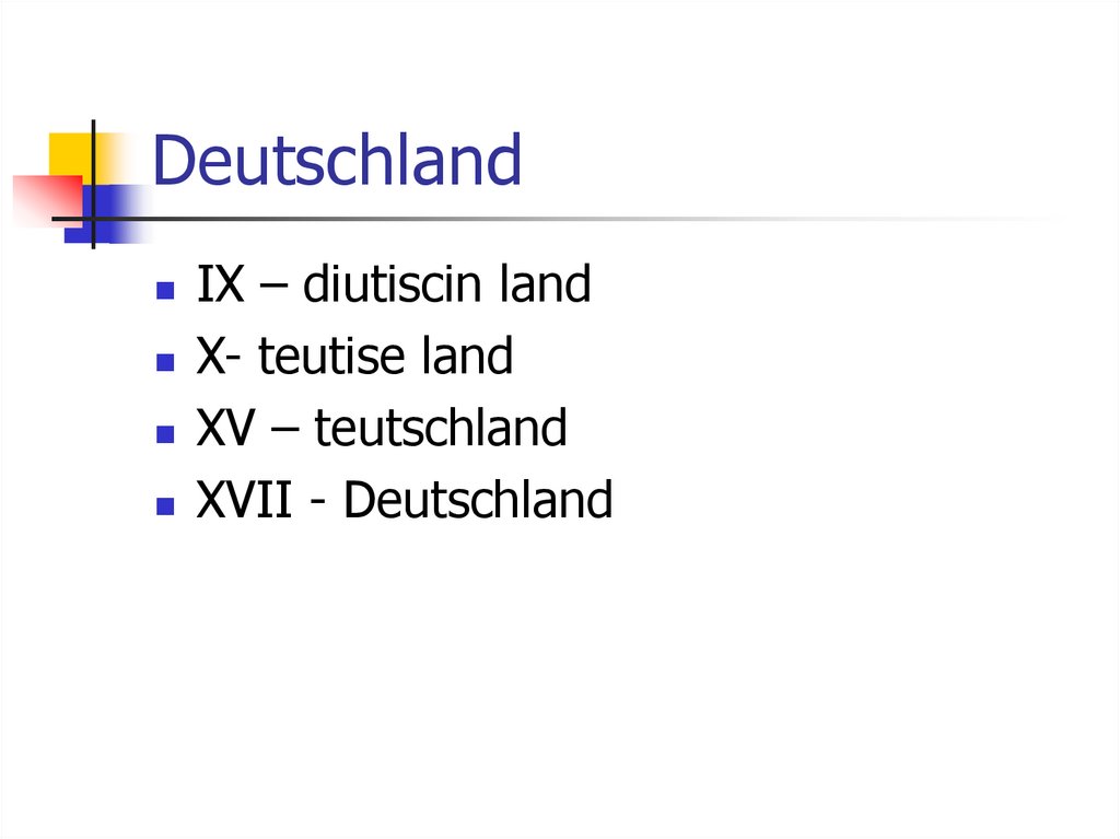 Deutschland