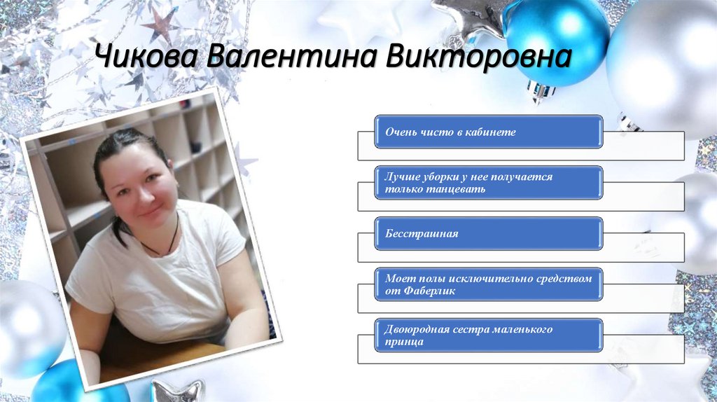 Чикова Валентина Викторовна