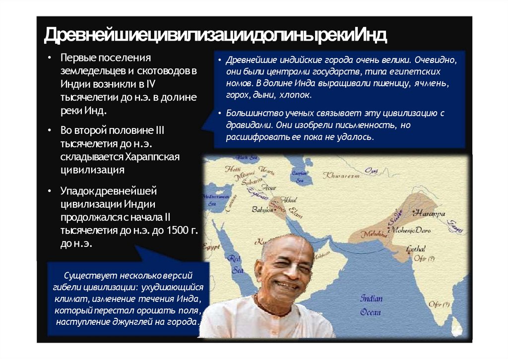 Древнейшие цивилизации долины реки Инд