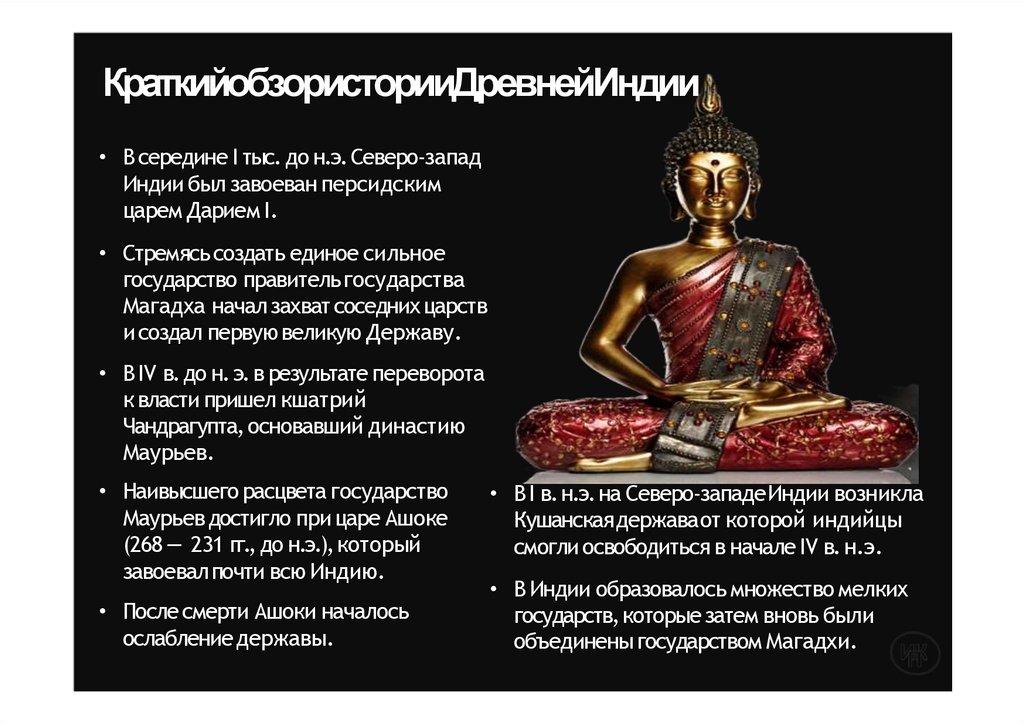 Краткий обзор истории Древней Индии