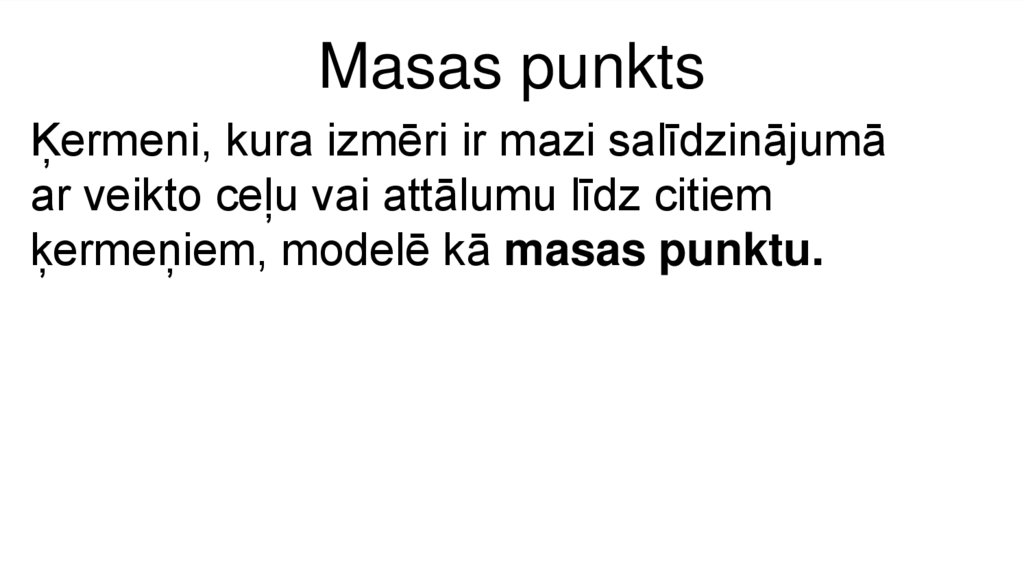 Masas punkts