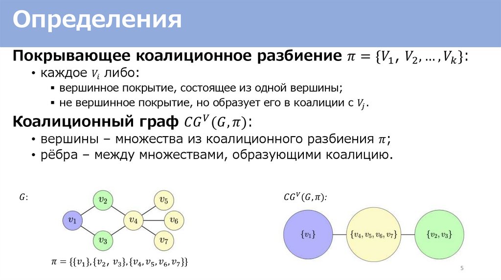 Определения