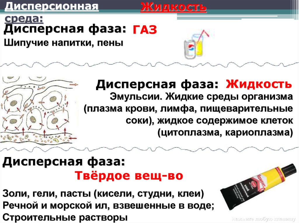 Дисперсионная среда: