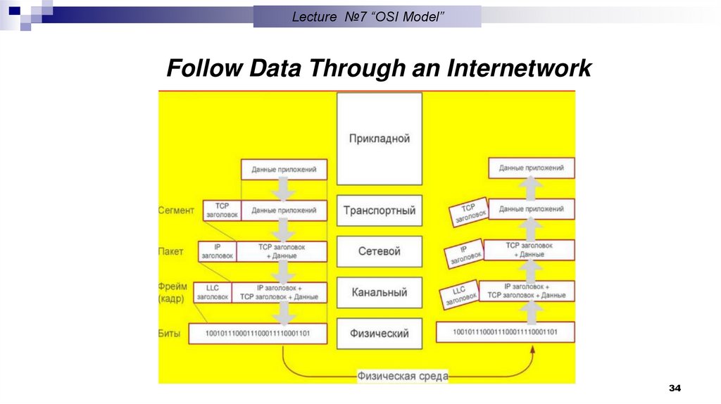 Follow Data Through an Internetwork