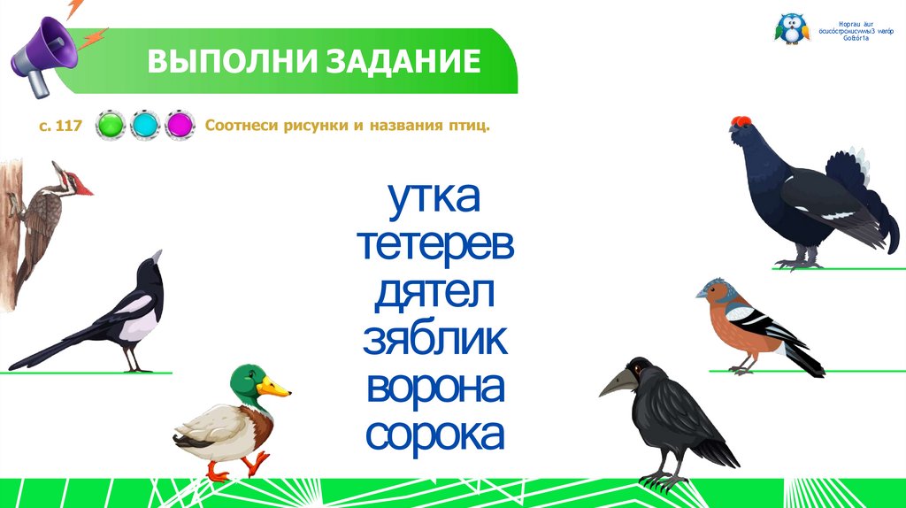 ВЫПОЛНИ ЗАДАНИЕ