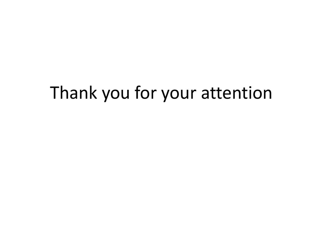 Thank you for your attention
