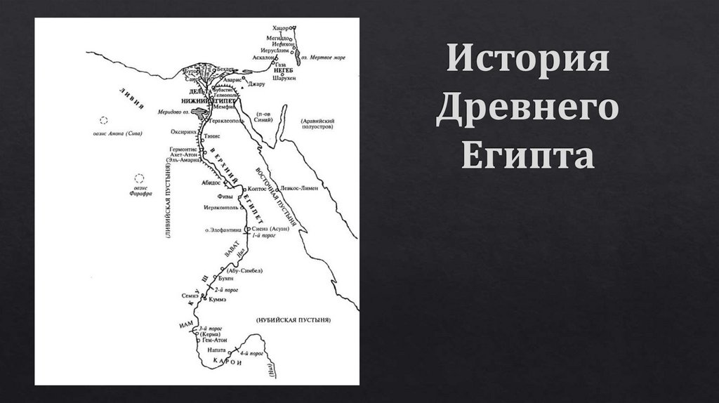 История Древнего Египта