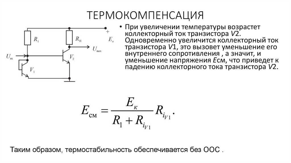 ТЕРМОКОМПЕНСАЦИЯ