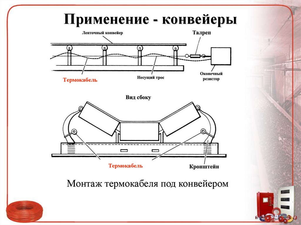 Применение - конвейеры