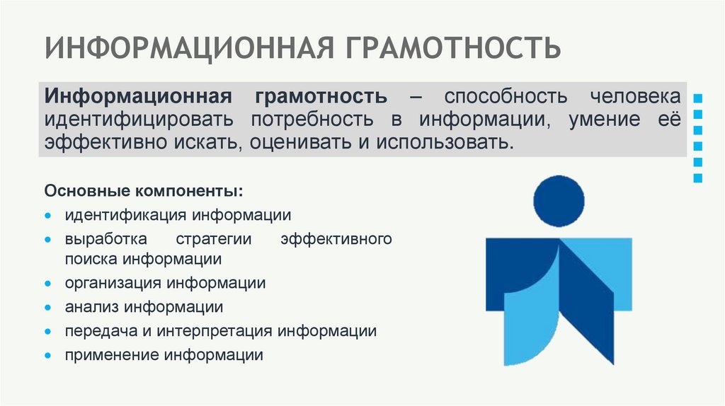 ИНФОРМАЦИОННАЯ ГРАМОТНОСТЬ